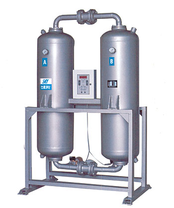 臺(tái)灣佑僑無熱再生吸附式干燥機(jī)